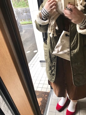 mさん（レディース・155cm）の冬コーディネート