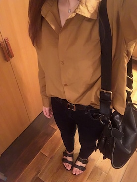 「topic luxe（トピックラックス）のアイテム」を使った、はるさん（レディース・160cm）の秋コーディネート