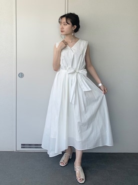 遥さん(レディース・156cm)の夏コーディネート