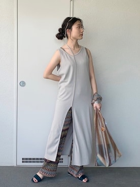 遥さん（レディース・156cm）の夏コーディネート