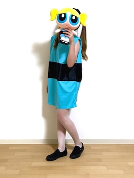 「バブルス」｜𝐩𝐨𝐧𝐢さん（レディース・157cm）の秋コーディネート