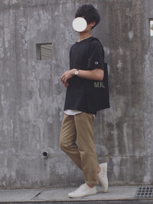 Daisuke Championのtシャツ カットソーを使ったコーディネート Wear