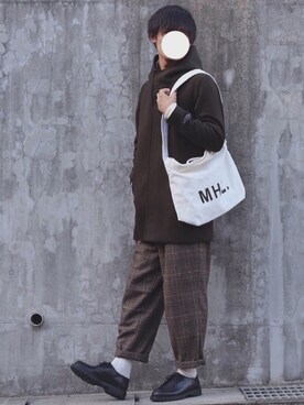 「abahouse」｜「アイテム（その他）」を使った、DAISUKE.さん（メンズ・177cm）の秋コーディネート