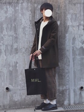 「abahouse」｜「アイテム（その他）」を使った、DAISUKE.さん（メンズ・177cm）の秋コーディネート