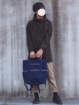 「abahouse」｜「アイテム（その他）」を使った、DAISUKE.さん（メンズ・177cm）の秋コーディネート