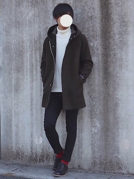 「abahouse」｜「アイテム（その他）」を使った、DAISUKE.さん（メンズ・177cm）の秋コーディネート