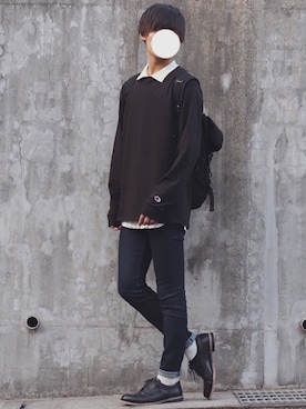 「DHOLIC SELECT（ディーホリックセレクト）のアイテム」を使った、DAISUKE.さん（メンズ・177cm）の秋コーディネート