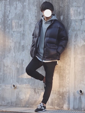 「abahouse」｜「アイテム（その他）」を使った、DAISUKE.さん（メンズ・177cm）の冬コーディネート
