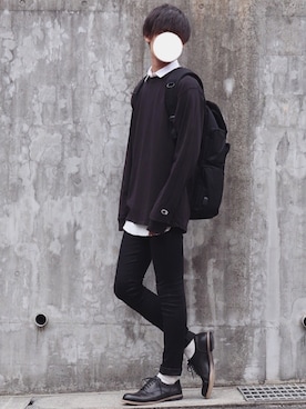 「DHOLIC SELECT（ディーホリックセレクト）のアイテム」を使った、DAISUKE.さん（メンズ・177cm）の冬コーディネート