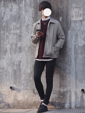DAISUKE.さん（メンズ・177cm）の冬コーディネート