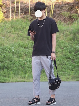 「abahouse」｜「アイテム（その他）」を使った、DAISUKE.さん（メンズ・177cm）の春コーディネート