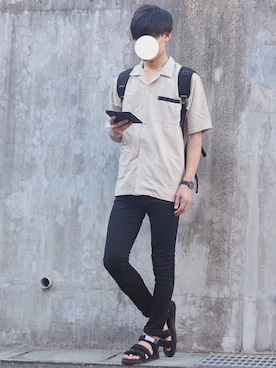 「abahouse」｜「アイテム（その他）」を使った、DAISUKE.さん（メンズ・177cm）の春コーディネート