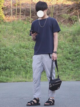 「abahouse」｜「アイテム（その他）」を使った、DAISUKE.さん（メンズ・177cm）の春コーディネート