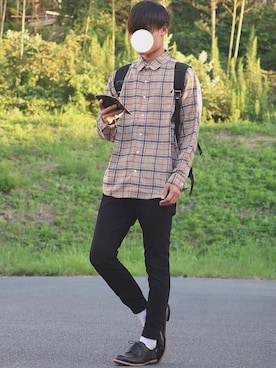 DAISUKE.さん（メンズ・177cm）の秋コーディネート