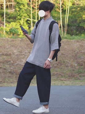 DAISUKE.さん（メンズ・177cm）の春コーディネート