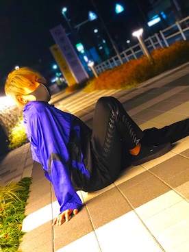 「ダル着」｜「アイテム（ジャケット/アウター）」を使った、れとさん（メンズ・174cm）の春コーディネート