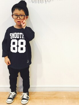 8-sukeさん（キッズ・100cm）の冬コーディネート