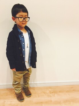 8-sukeさん（キッズ・100cm）の冬コーディネート