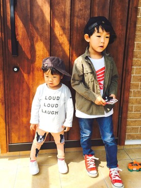 8-sukeさん（キッズ・100cm）の春コーディネート