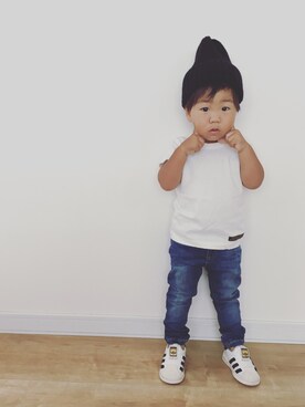 8-sukeさん（キッズ・100cm）の秋コーディネート