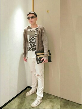 「rag & bone（ラグアンドボーン）のアイテム（バッグ）」を使った、Panda Ngさん（メンズ・179cm）の秋コーディネート