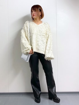 miii.さん（レディース・150cm）の冬コーディネート