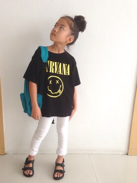 Kurumin0410さん（キッズ・123cm）の夏コーディネート