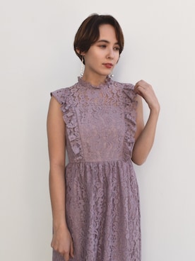 「kaene（カエン）のアイテム」を使った、kaeneSTAFFさん（レディース・163cm）の春コーディネート