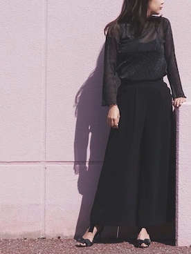 「甘辛mix」｜kaeneSTAFFさん（レディース・155cm）の春コーディネート