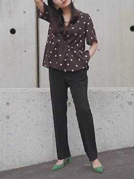 kaeneSTAFFさん（レディース・155cm）の春コーディネート