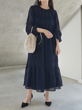 「kaene」｜kaeneSTAFFさん（レディース・155cm）の冬コーディネート