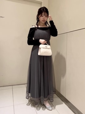 「ブルべ夏」｜ゆいさん（レディース・155cm）の春コーディネート