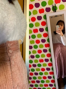 「もけもけ」｜「アイテム（ブーツ）」を使った、shionmamaさん（レディース・152cm）の秋コーディネート