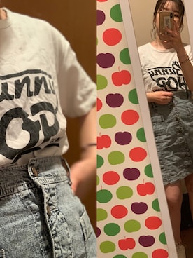 「Marc by Marc Jacobs（マークバイマークジェイコブス）のアイテム（トップス）」を使った、shionmamaさん（レディース・152cm）の春コーディネート