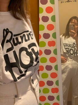 「Marc by Marc Jacobs（マークバイマークジェイコブス）のアイテム（トップス）」を使った、shionmamaさん（レディース・152cm）の夏コーディネート