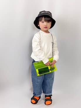 R兄弟さん(キッズ・90cm)の春コーディネート