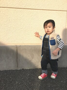 totoさん(キッズ・80cm)の冬コーディネート