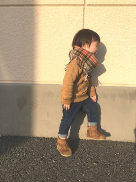 totoさん（キッズ・80cm）の冬コーディネート