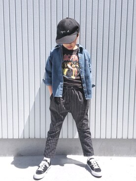 nanaさん（キッズ・110cm）の春コーディネート