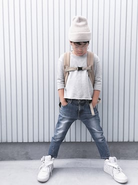 nanaさん（キッズ・110cm）の夏コーディネート