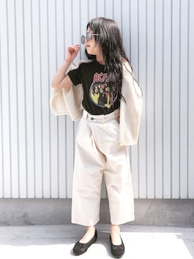 nanaさん（キッズ・120cm）の春コーディネート