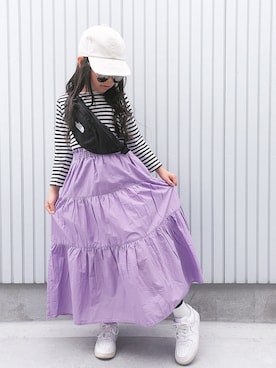 nanaさん（キッズ・120cm）の春コーディネート