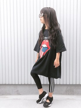 nanaさん（キッズ・104cm）の夏コーディネート