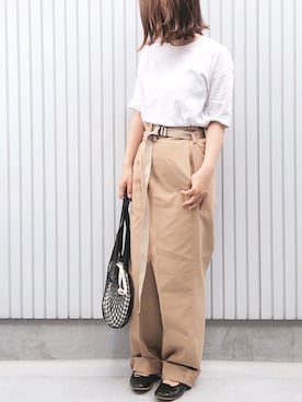 nanaさん（レディース・157cm）の夏コーディネート