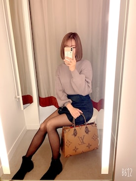 riama7100さん（レディース・160cm）の冬コーディネート