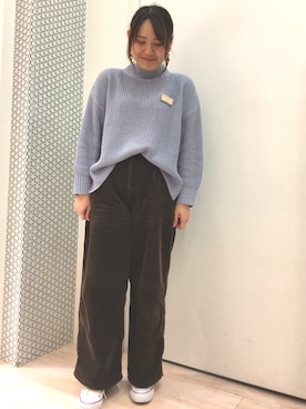 ちひろさん（レディース・155cm）の冬コーディネート