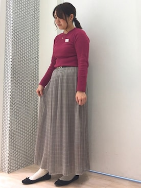 ちひろさん（レディース・155cm）の冬コーディネート