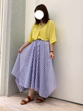 ちひろさん(レディース・154cm)の夏コーディネート