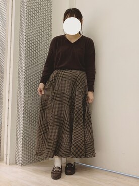 ちひろさん（レディース・154cm）の秋コーディネート