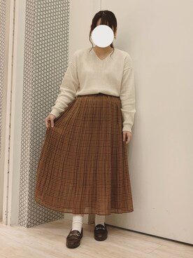 ちひろさん（レディース・154cm）の秋コーディネート